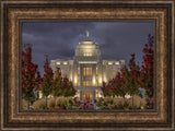 Meridian Temple - Night Lights by Kyle Woodbury