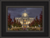 Meridian Temple - Night Lights by Kyle Woodbury