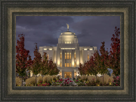 Meridian Temple - Night Lights by Kyle Woodbury