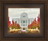 Meridian Temple - Fall Colors by Kyle Woodbury