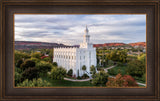 St. George Temple - Canyon View by Lance Bertola