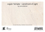 Logan Temple - Landmark of Light 5x7 print