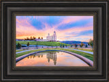 Manti Utah Temple - Reflection Pool by Lance Bertola