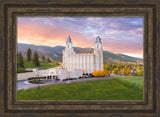 Manti Utah Temple - Greater Heights by Lance Bertola