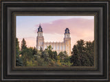 Manti Utah Temple - Summer Sunset by Lance Bertola