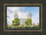 Salt Lake City Utah Temple - Assurance of Spring by Lance Bertola