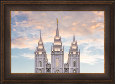 Salt Lake City Utah Temple - Guiding Lights by Lance Bertola