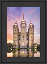 Salt Lake City Temple - Glimmer of Hope by Lance Bertola