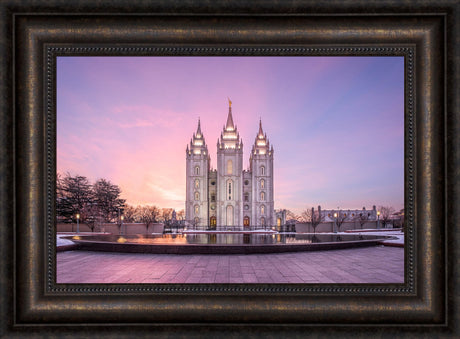 Salt Lake City Temple - Glorious Promises by Lance Bertola