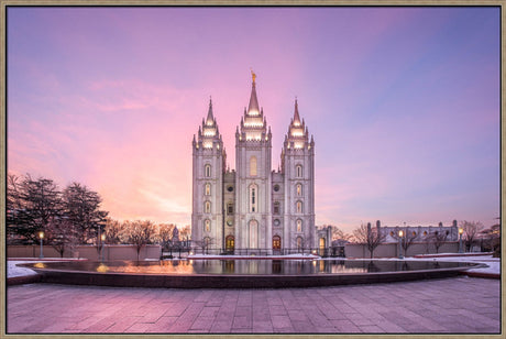 Salt Lake City Temple - Glorious Promises by Lance Bertola