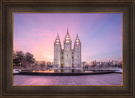 Salt Lake City Temple - Glorious Promises by Lance Bertola