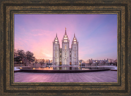 Salt Lake City Temple - Glorious Promises by Lance Bertola