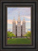 Salt Lake City Utah Temple - Spring Tranquility by Lance Bertola