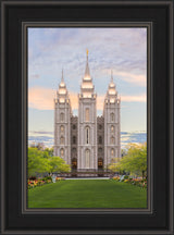 Salt Lake City Utah Temple - Spring Tranquility by Lance Bertola