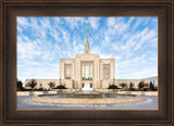 Ogden Utah Temple - East Fountain by Lance Bertola