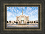 Ogden Utah Temple - East Fountain by Lance Bertola