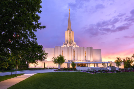 Jordan River Temple - Tender Mercies by Lance Bertola