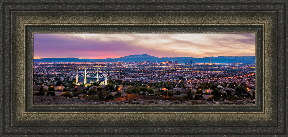 Las Vegas Nevada Temple - Contrasting by Lance Bertola