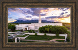 Monticello Temple - Blue Abajo Mountains by Lance Bertola