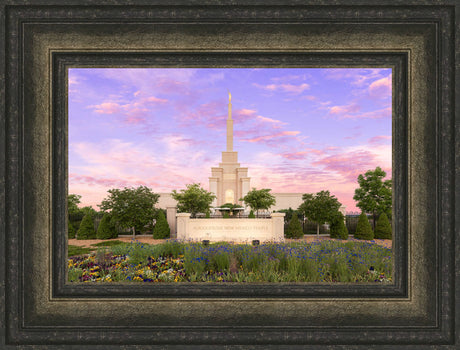 Albuquerque Temple - Vibrant Sunrise by Lance Bertola