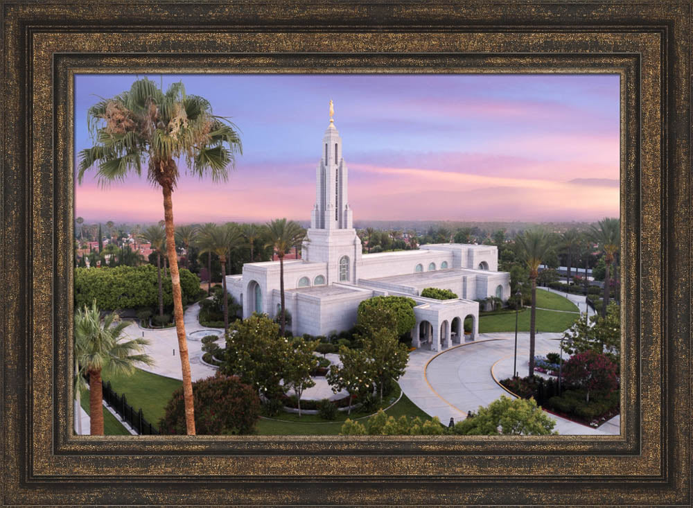 Redlands Temple - Greater Heights by Lance Bertola