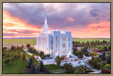 Rexburg Idaho Temple - Greater Heights by Lance Bertola