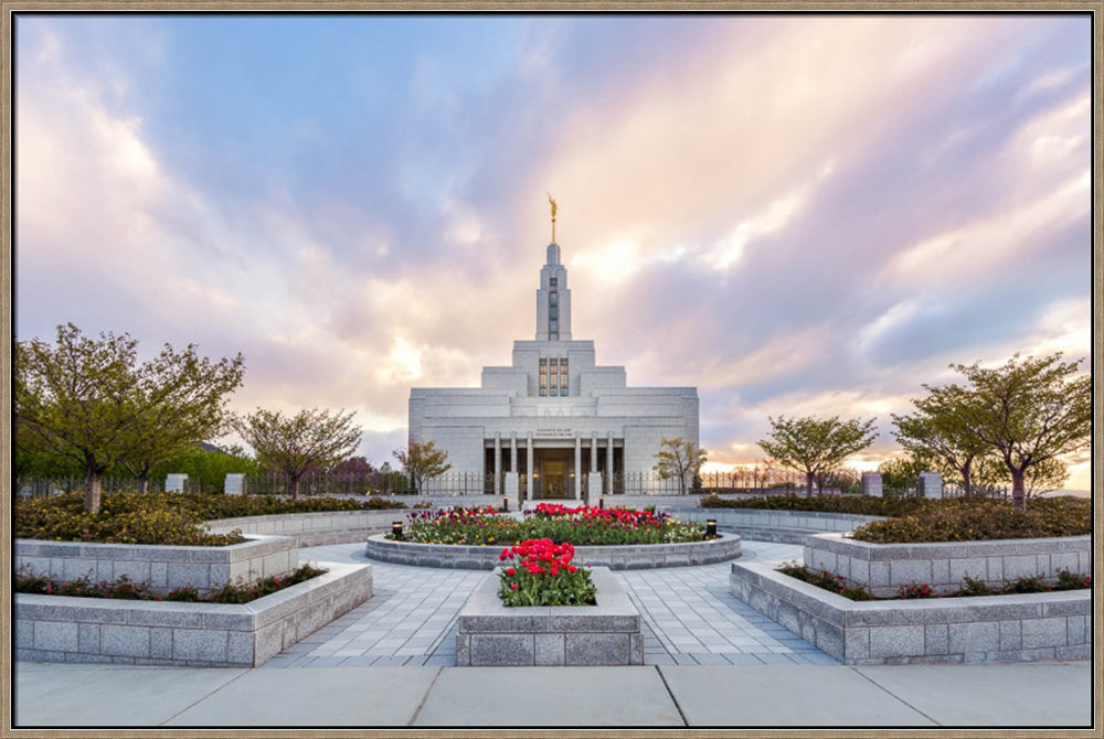 Draper Utah Temple by Lance Bertola