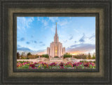 Oquirrh Mountain Temple - Beauty of Creation by Lance Bertola