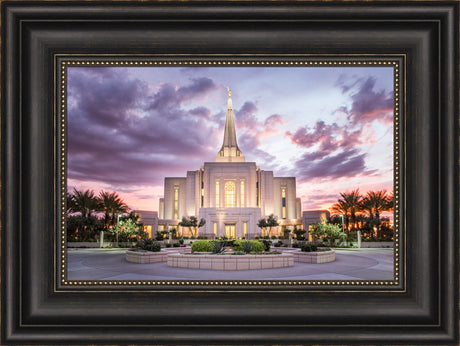 Gilbert Arizona Temple - Entrance by Lance Bertola