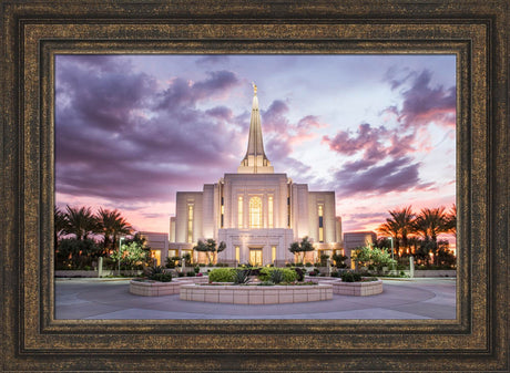 Gilbert Arizona Temple - Entrance by Lance Bertola