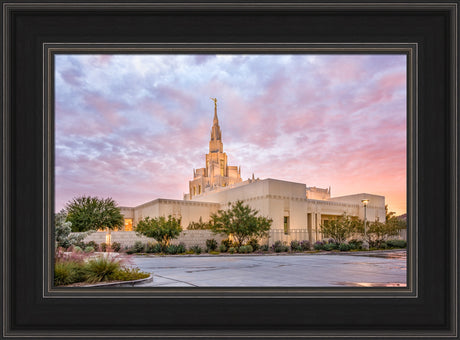 Phoenix Arizona Temple - Sunset Burst by Lance Bertola