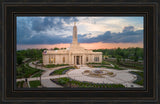 Indianapolis Temple - Sunset Panorama by Lance Bertola