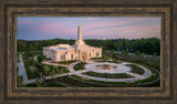 Indianapolis Temple - Sunrise Panorama by Lance Bertola