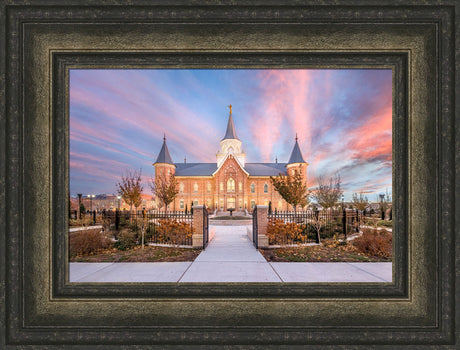 Provo City Center Temple - Sunset Gates by Lance Bertola