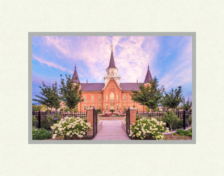 Provo City Center Temple - Garden Courtyard by Lance Bertola