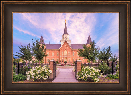 Provo City Center Temple - Garden Courtyard by Lance Bertola