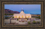 Tucson Arizona Temple - Blue Hour by Lance Bertola