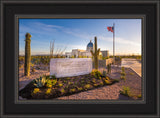 Tucson Arizona Temple - Golden Desert by Lance Bertola