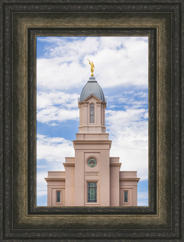 Cedar City Utah Temple - Arrows to Heaven by Lance Bertola