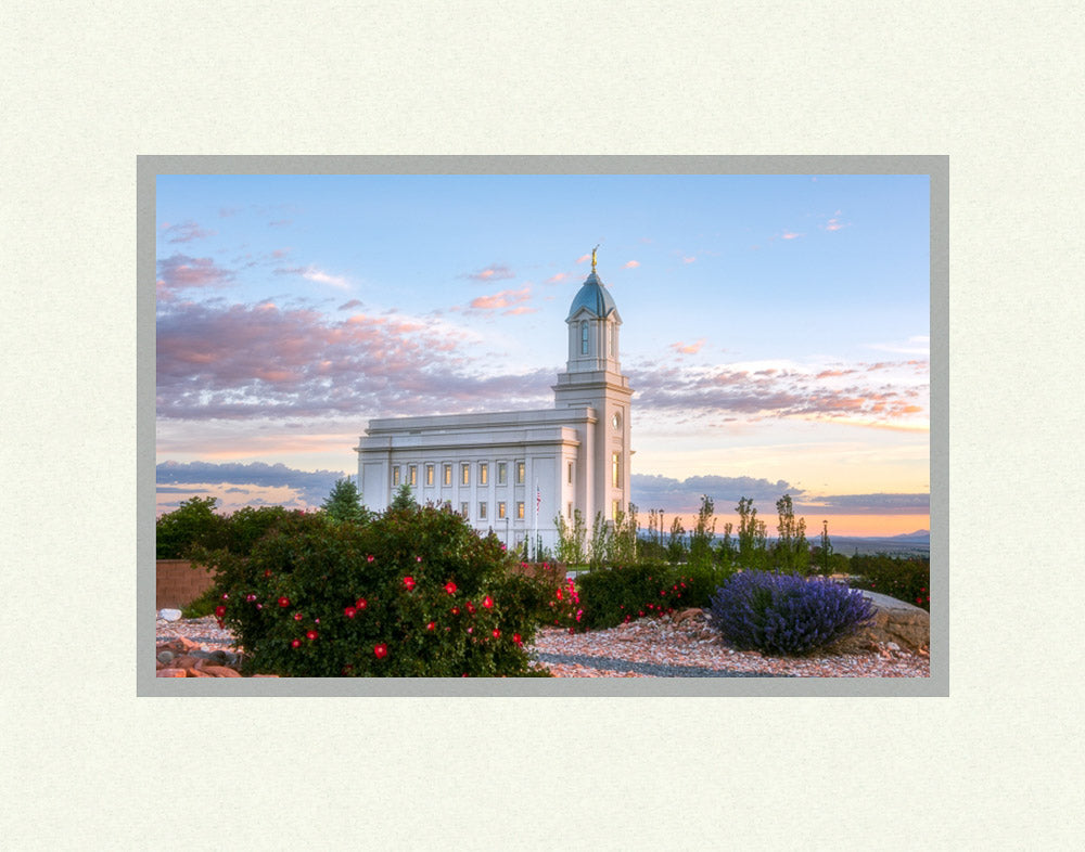 Cedar City Temple - Sacred Trust by Lance Bertola