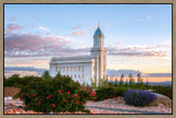 Cedar City Temple - Sacred Trust by Lance Bertola