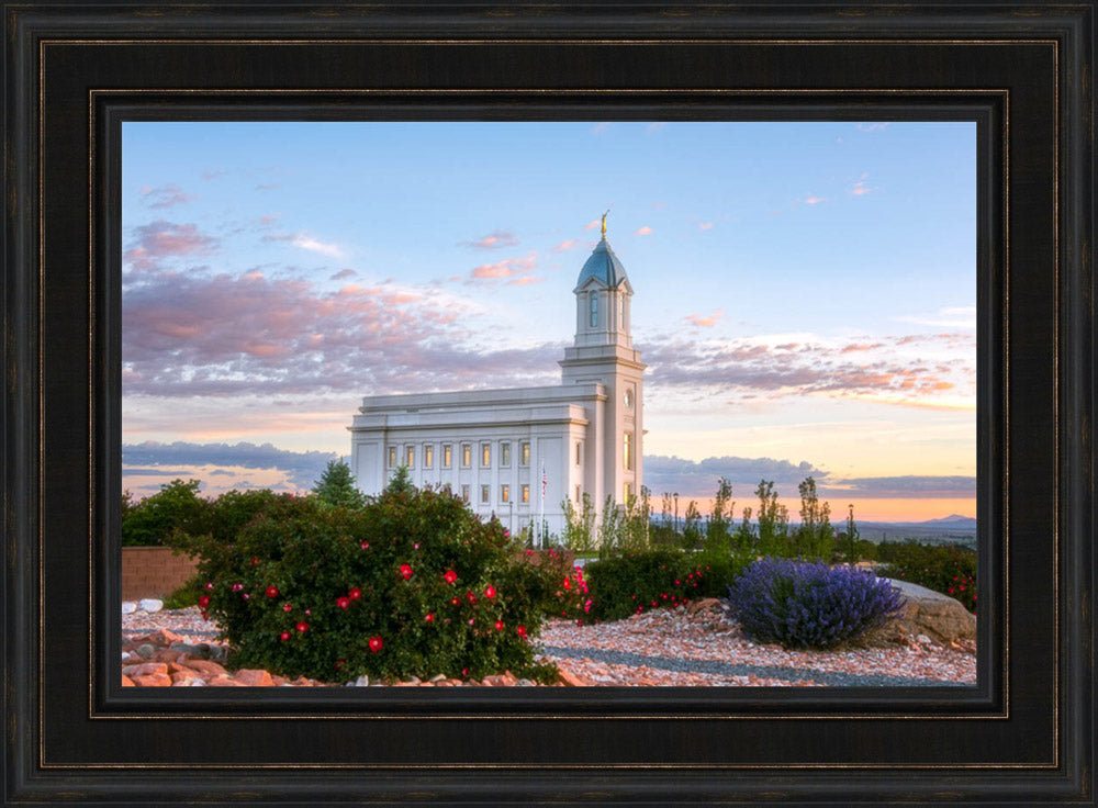 Cedar City Temple - Sacred Trust by Lance Bertola