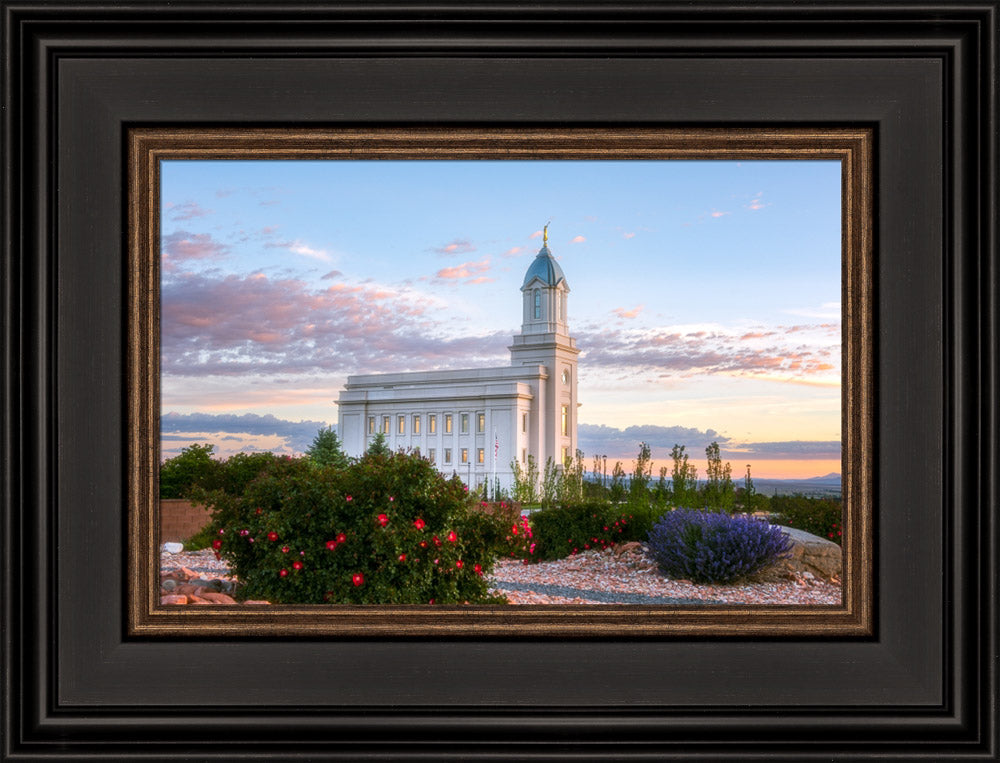 Cedar City Temple - Sacred Trust by Lance Bertola