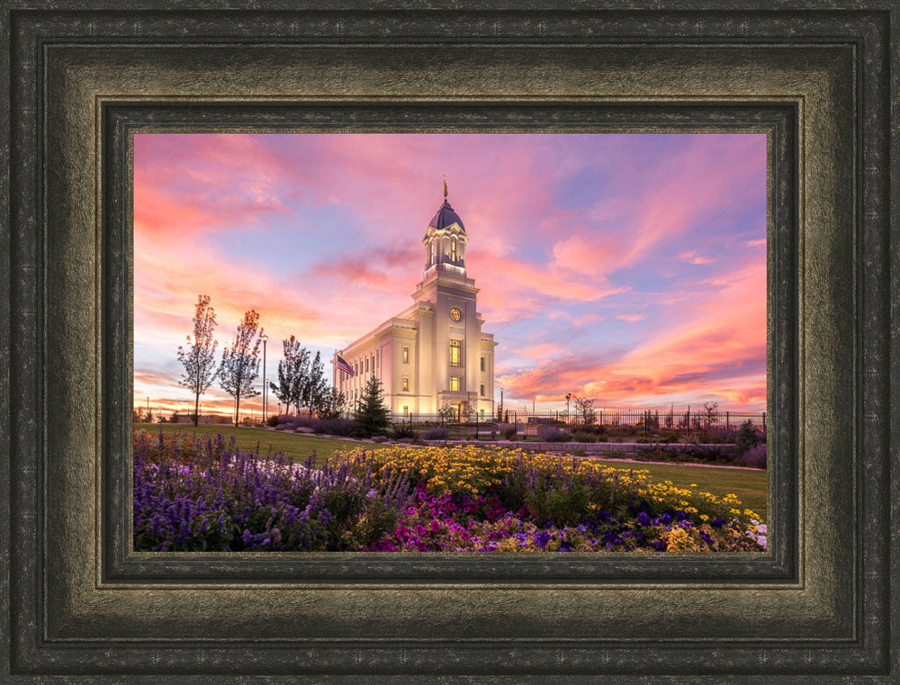 Cedar City Temple - Abiding Faith by Lance Bertola