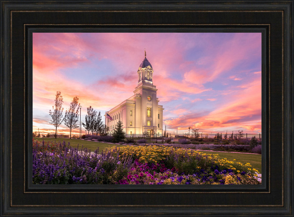 Cedar City Temple - Abiding Faith by Lance Bertola