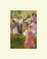 Thrill of Handcart Travel 8x10 mat