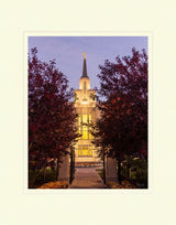 Calgary Alberta Temple- Autumn Light