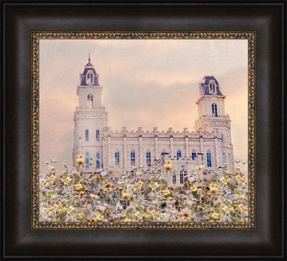 Manti Temple - Simple Majesty by Mandy Jane Williams