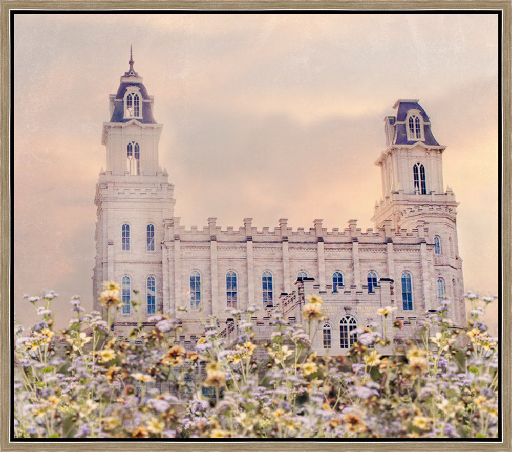 Manti Temple - Simple Majesty by Mandy Jane Williams