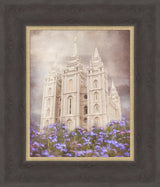 Salt Lake Temple - Forget Me Not by Mandy Jane Williams